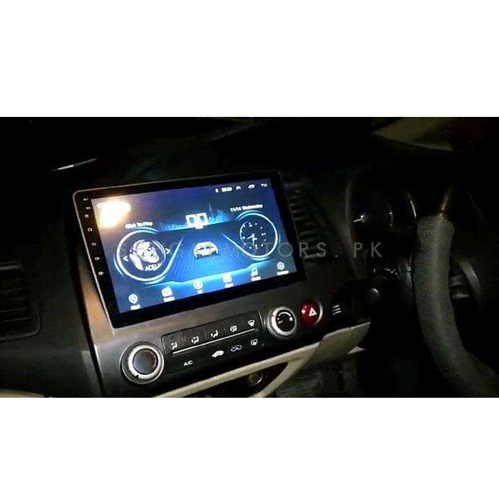 Honda Civic Reborn Android LCD Black 10 Inches - Model 2006-2012