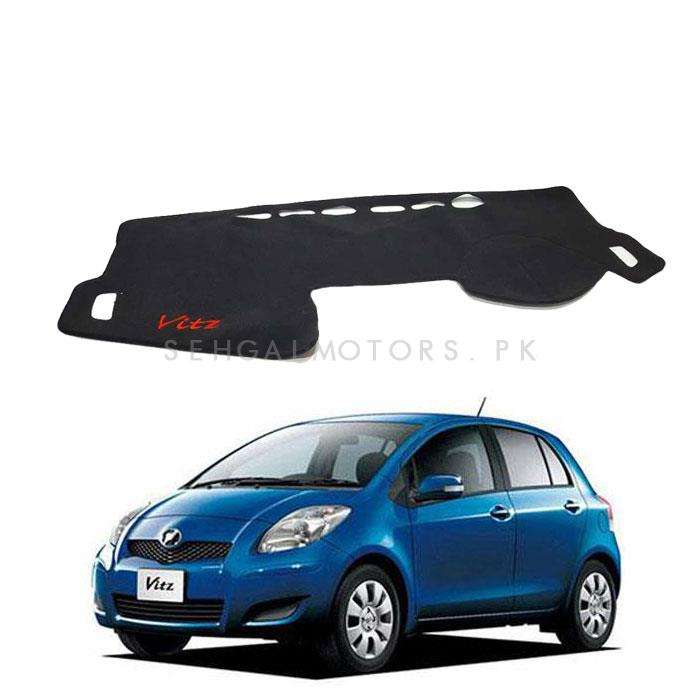 Toyota Vitz Dashboard Carpet Black - Model 2004-2011