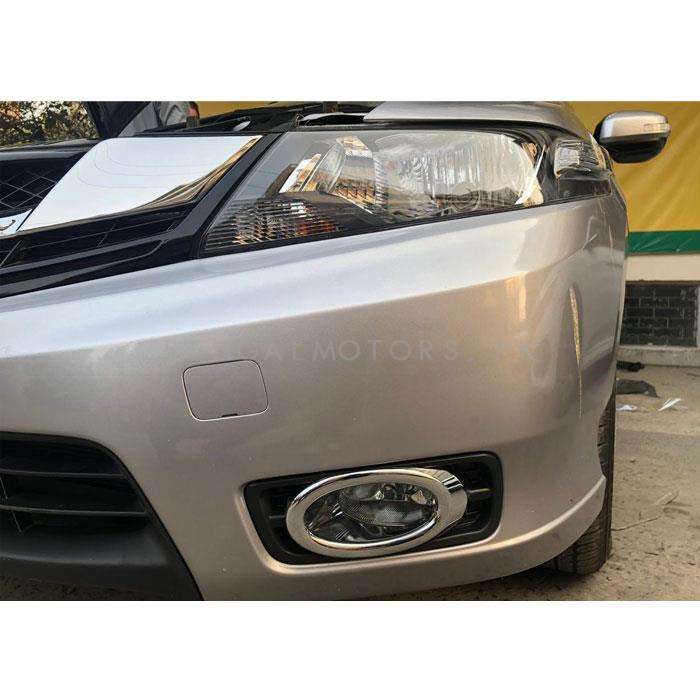 Honda City DLAA Fog Lamps Bumper Light Just With Chrome trim Cover - Model 2014-2021 - HD536E