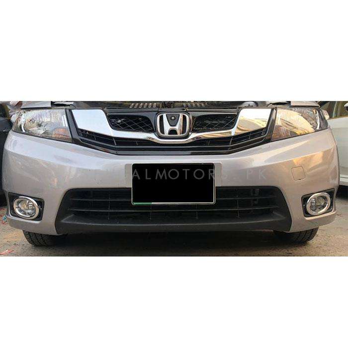 Honda City DLAA Fog Lamps Bumper Light Just With Chrome trim Cover - Model 2014-2021 - HD536E