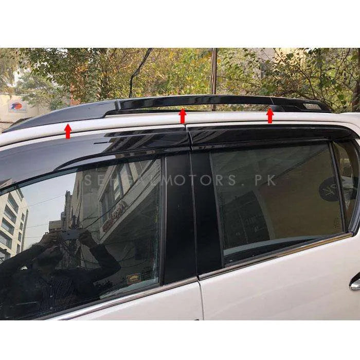 Toyota Hilux Revo/Rocco Roof Rail Black