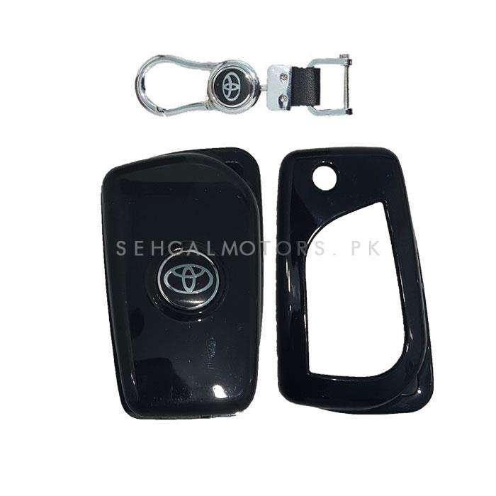 Toyota Corolla Replacement Key Shell Case Cover With Toyota Logo - Model 2017-2021