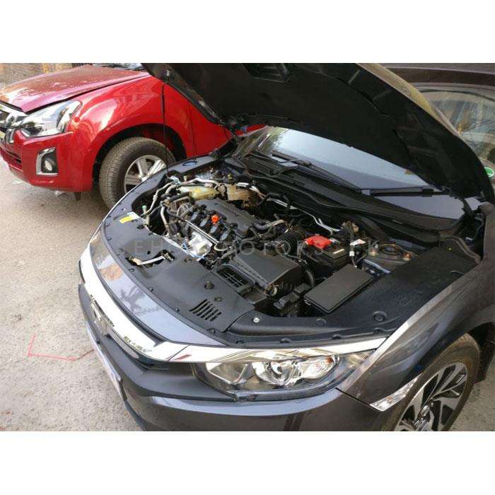 Honda Civic Fender Insulator Plastic Covers For Engine Black