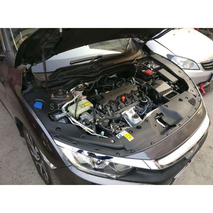 Honda Civic Fender Insulator Plastic Covers For Engine Black