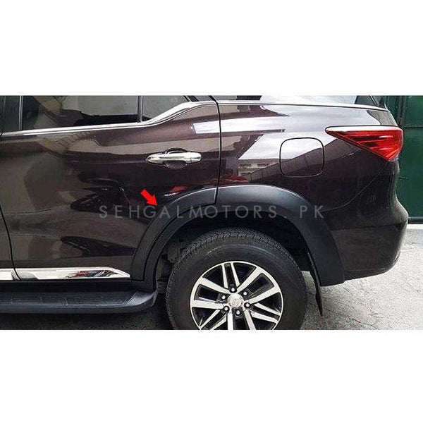 Toyota Fortuner Slim Fender Flare - Model 2016-2021