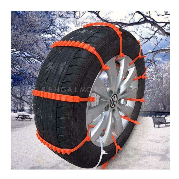 Emergency Anti-Skid Tire Snow Chains - 10Pcs