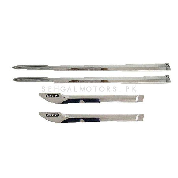 Honda City Chrome Door Moulding - Model 2017-2021