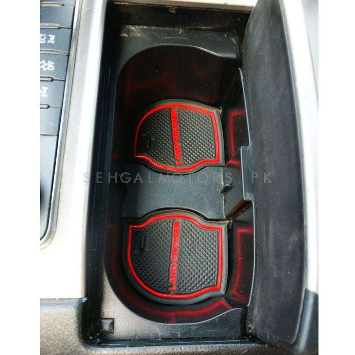 Toyota Land Cruiser PVC Interior Mats Red - Model 2015-2021