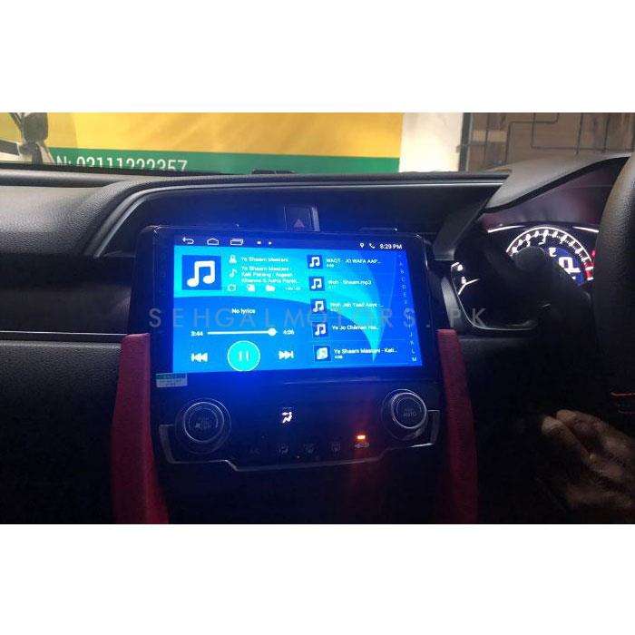 Honda Civic X Android LCD Black 9 Inches - Model 2016-2021