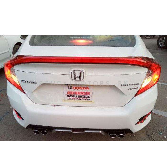 Honda Civic Complete LED Spoiler - Model 2016-2021