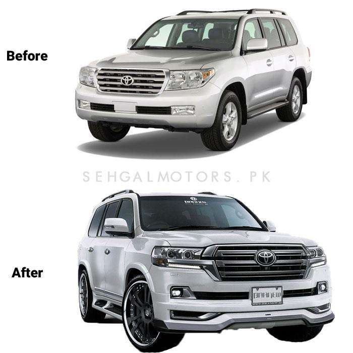 Toyota Land Cruiser LC200 OEM Face Uplift Conversion Upgrade to 2021 Without Body Kit