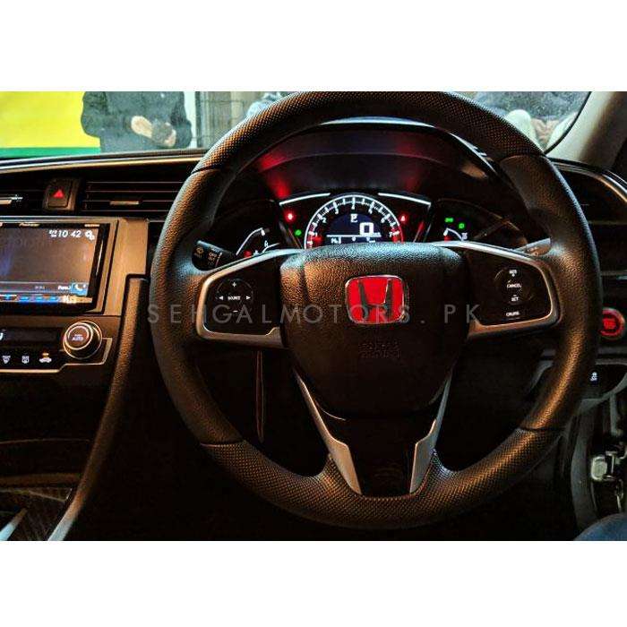 Honda Red Color Mugen Steering Logo