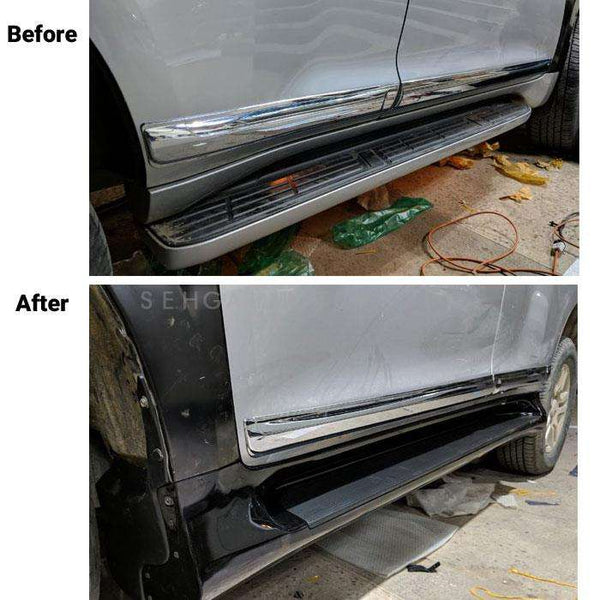 Toyota Prado Foot Steps Cover - Model 2009-2021