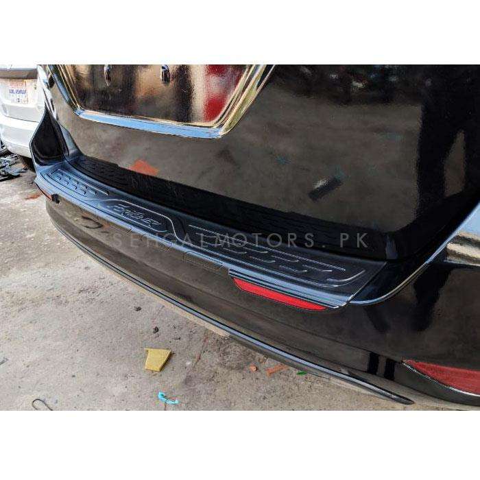 Toyota Fortuner Rear Bumper Protector With Reflector - Model 2016-2021