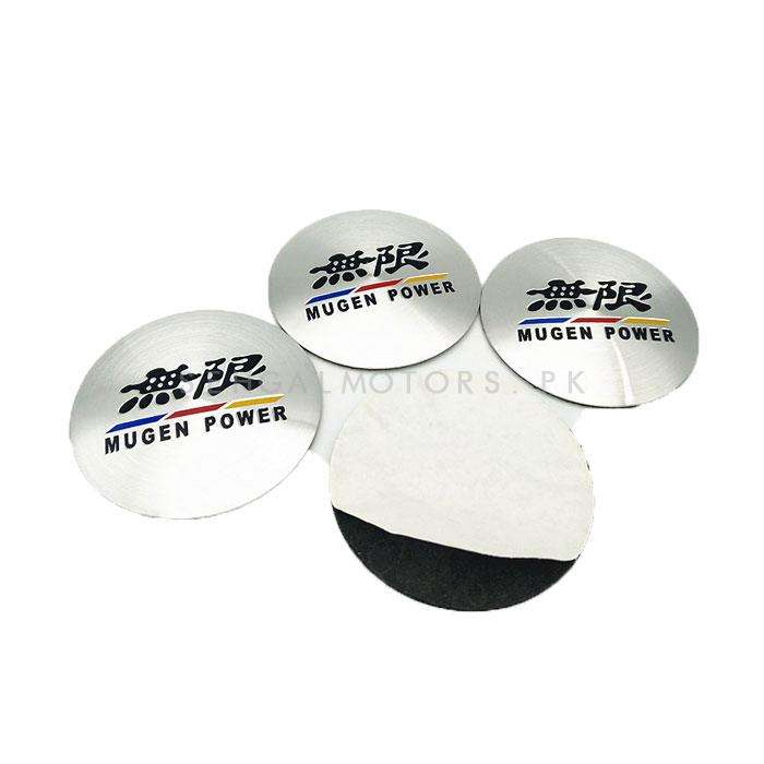 Mugen Wheel Cap Logo - 4 pieces