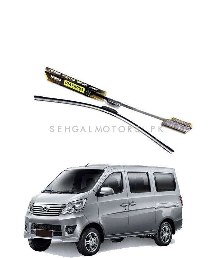 Changan Karvaan Maximus Premium Silicone Wiper Blades - Model 2018-2024