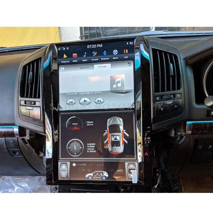 Toyota Land Cruiser ZX Tesla LCD Black 16 Inches High Version- Model 2008-2016