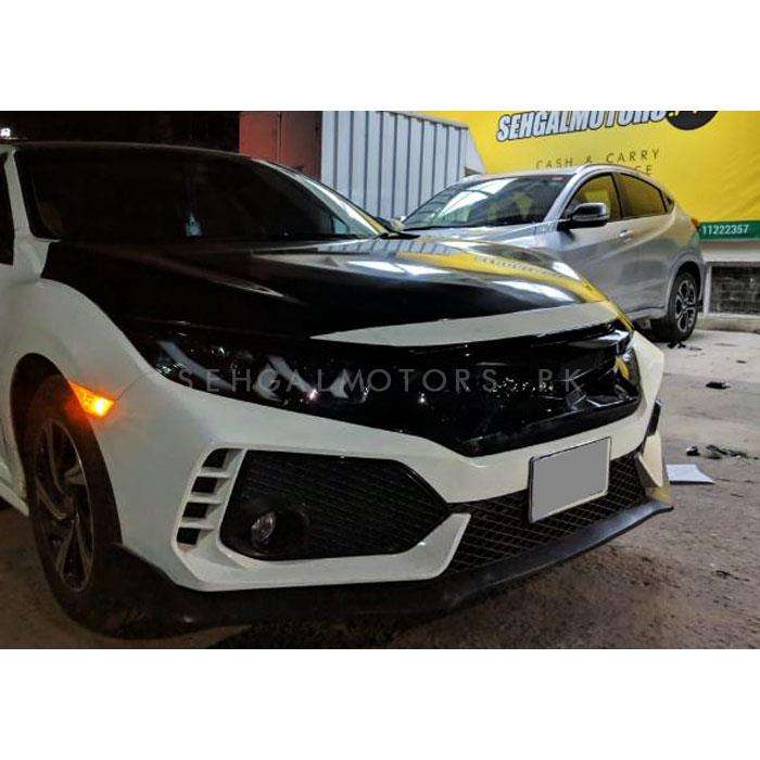 Honda Civic Lamborghini Huracan Style LED Head Lamps Light Pair - Model 2016-2021