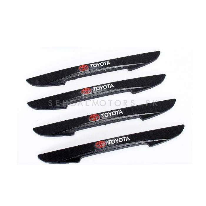 Toyota Slim Style Door Guard Protectors - Black