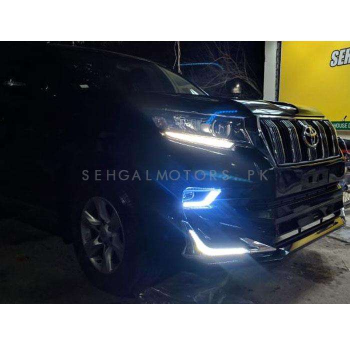 Toyota Prado Fog Lamps Lights DRL Cover - 2009-2021