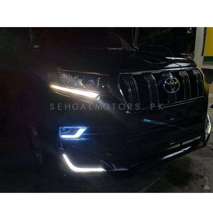 Toyota Prado Fog Lamps Lights DRL Cover - 2009-2021