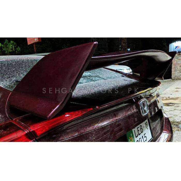 Honda Civic Wing Spoiler Style A - 2016-2021