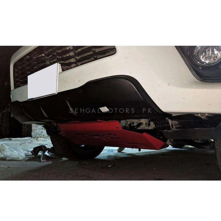 Toyota Hilux Vigo/Revo/Rocco TRD Front Bumper Skid Plate Red