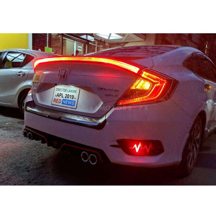 Honda Civic Complete LED Spoiler - Model 2016-2021