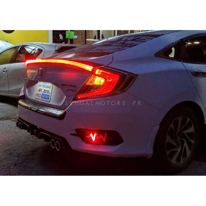 Honda Civic Complete LED Spoiler - Model 2016-2021