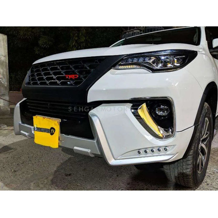 Toyota Fortuner Lx Mode Bodykit Black 2 Pcs - Model 2016-2021