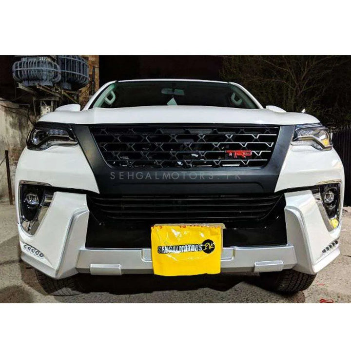 Toyota Fortuner Lx Mode Bodykit Black 2 Pcs - Model 2016-2021