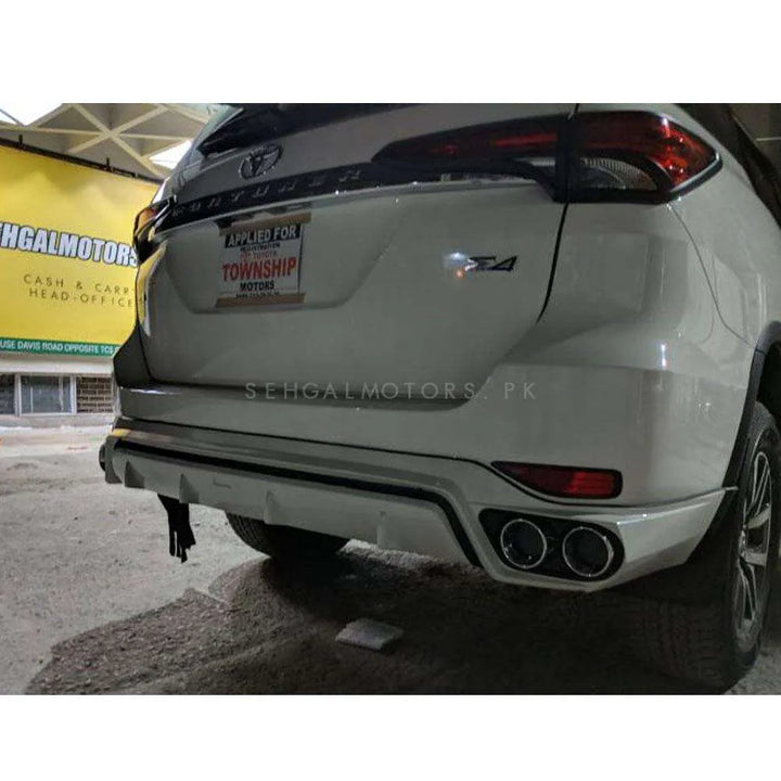 Toyota Fortuner Lx Mode Bodykit Black 2 Pcs - Model 2016-2021