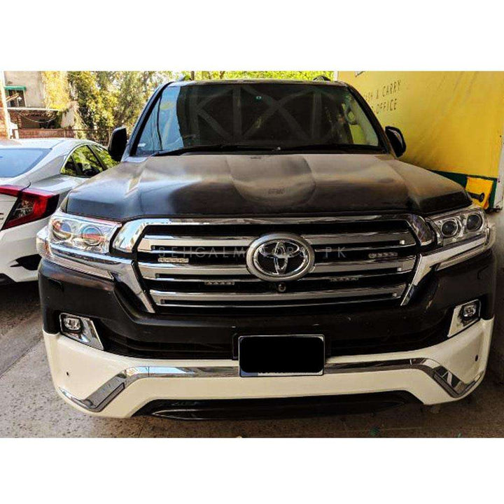 Toyota Land Cruiser LC200 Middle East Body Kit Front White1 Pc - Model 2015-2021