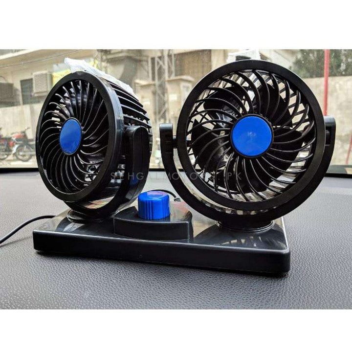 Rotatable Dual Speed Car Electric Fan