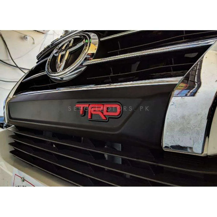 Toyota Fortuner TRD Grill Strip Black - Model 2016-2021