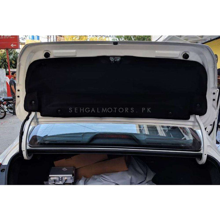 Honda Civic 2D Black Trunk Liner Cover - Model 2016-2021