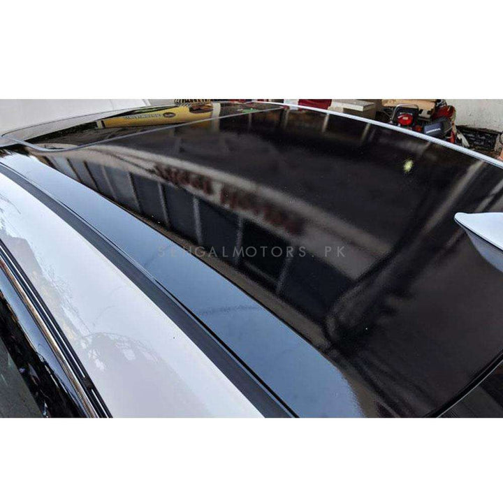 Glossy Black Car Sunroof Sticker