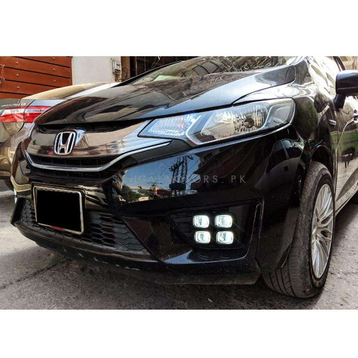 Honda Fit Fog Lamps Lights DRL Covers Bugatti Style - Model 2013-2019