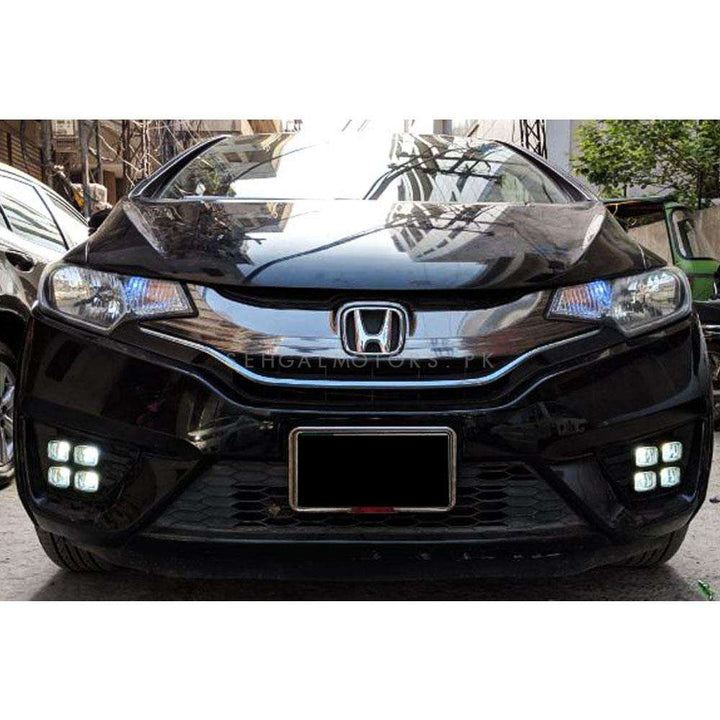 Honda Fit Fog Lamps Lights DRL Covers Bugatti Style - Model 2013-2019