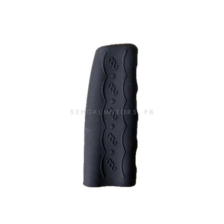 Car Hand Brake Cover Universal PVC Silicone Rubber Material Protector - Black