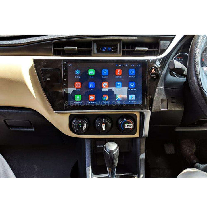 Toyota Corolla Face Lift Android LCD Black 10 Inches - Model 2017-2021