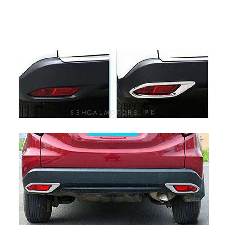 Honda Vezel Bumper Lamp Chrome Trims - Model 2013-2021