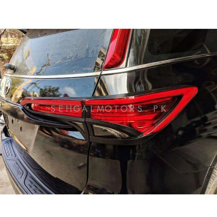 Toyota Fortuner Rear Tail Light Cover with LED Light bar - Model 2016-2021