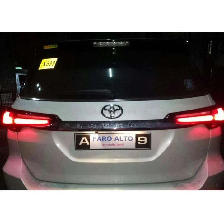 Toyota Fortuner V1 Lexus Sequential Back lamps Light - Model 2016-2021