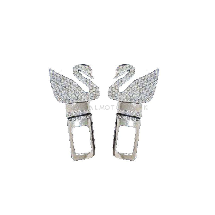 Swarovski Seat Belt Clips Diamond Style - Pair