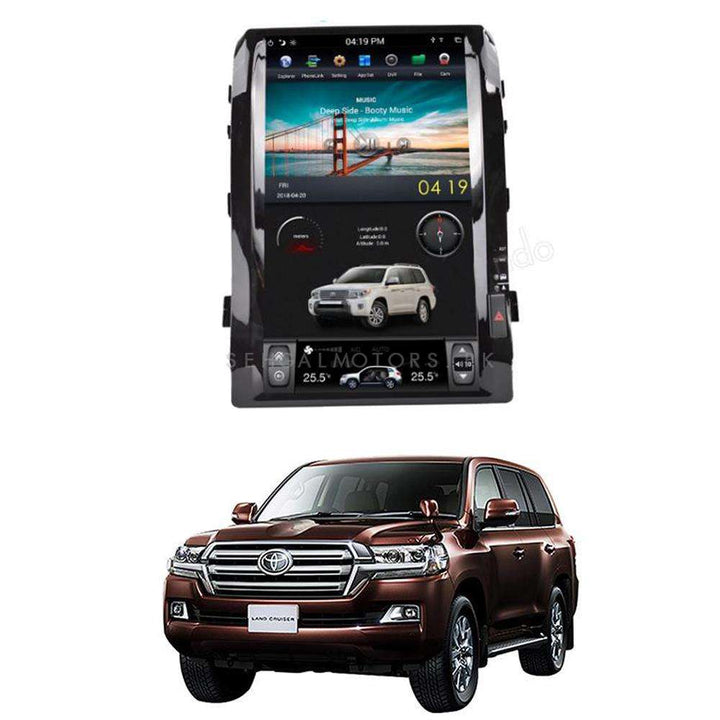 Toyota Land Cruiser ZX Tesla LCD Black 16 Inches High Version- Model 2008-2016