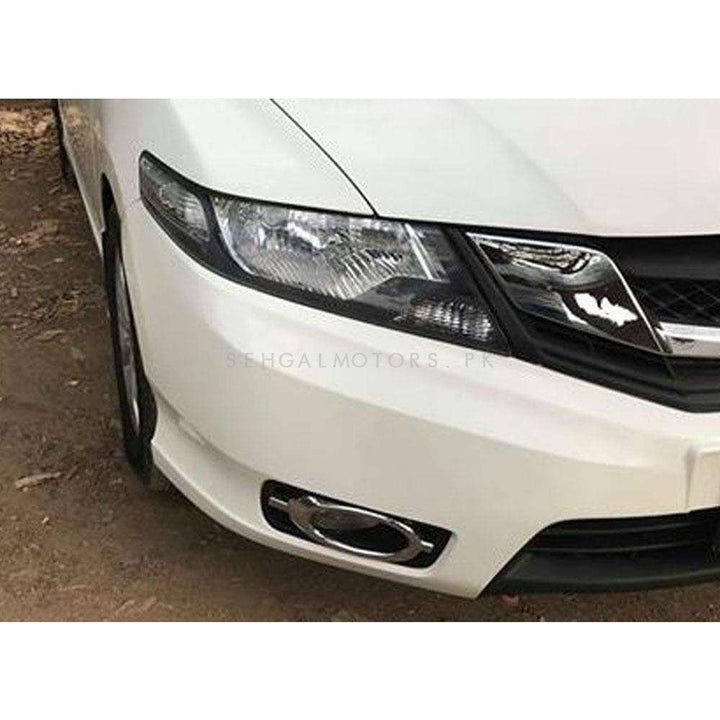 Honda City DLAA Fog Lamps Bumper Light Just With Chrome trim Cover - Model 2014-2021 - HD536E