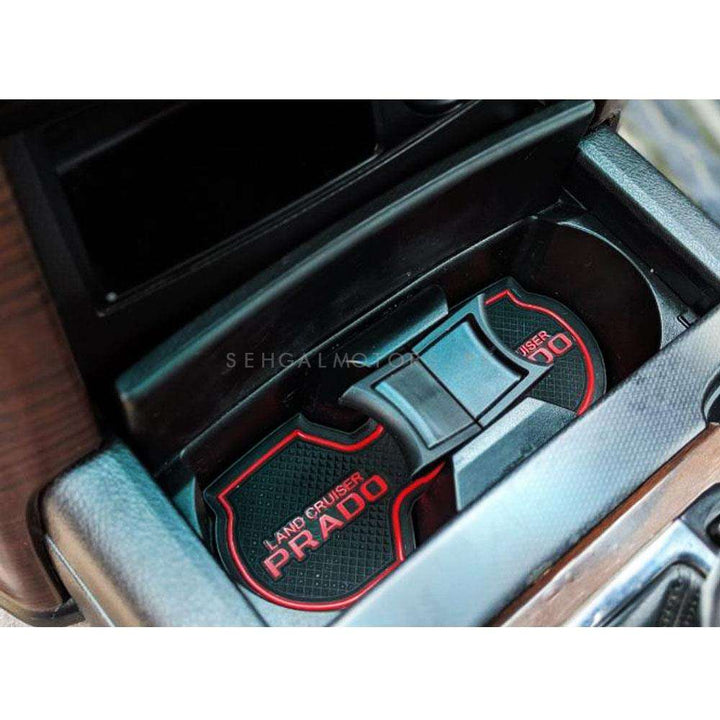 Toyota Prado PVC Interior Mats Red - Model 2009-2021