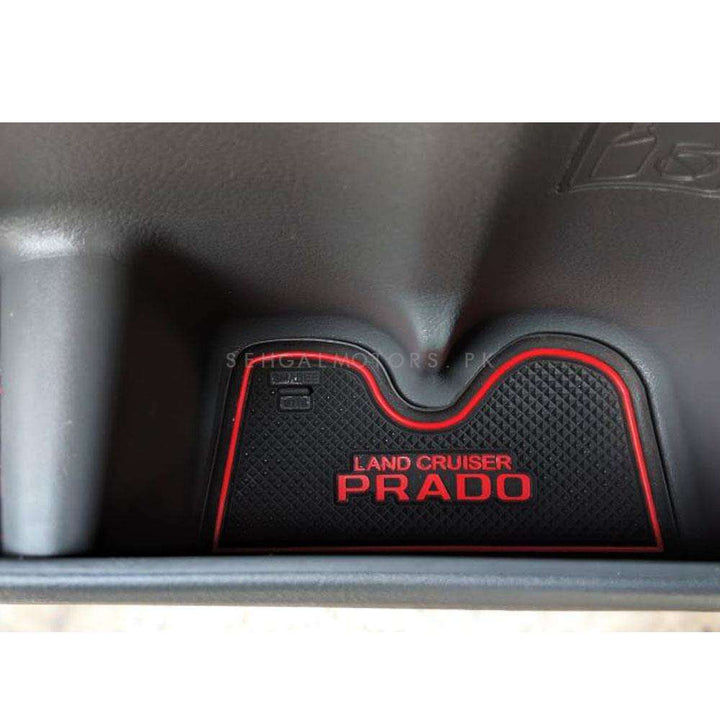 Toyota Prado PVC Interior Mats Red - Model 2009-2021