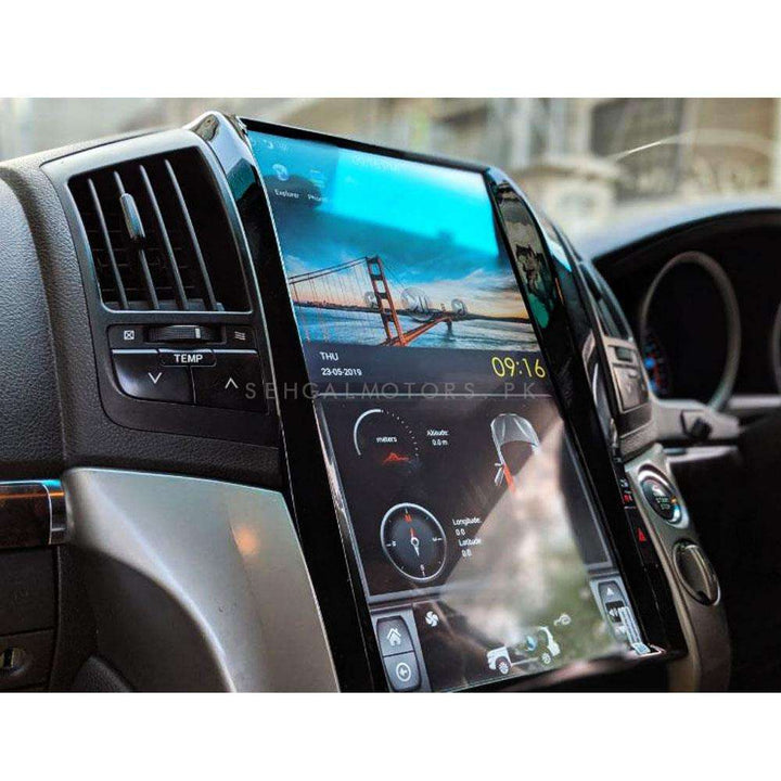 Toyota Land Cruiser ZX Tesla LCD Black 16 Inches High Version- Model 2008-2016